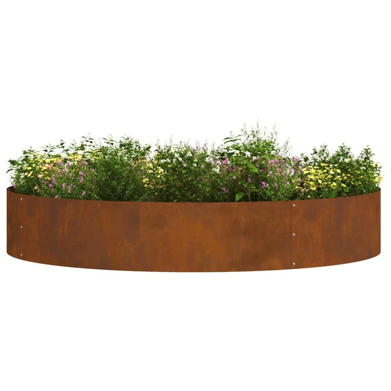 Pot en Acier Corten Acier Corten Grand Durable 
