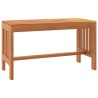 Banc de jardin 80 cm bois massif d'eucalyptus 