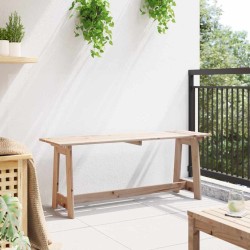 Banc extérieur 119x35x47 cm en bois de pin massif 