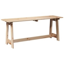 Banc extérieur 119x35x47 cm en bois de pin massif 