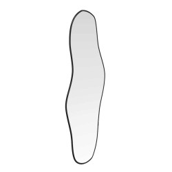 Miroir mural Noir 70x30 cm 