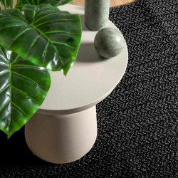 Tapis ZIZUR 80x250 cm aspect de jute intérieur extérieur 