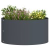 Pot en plastique gris Anthracite Plastique Moyen Empilable 