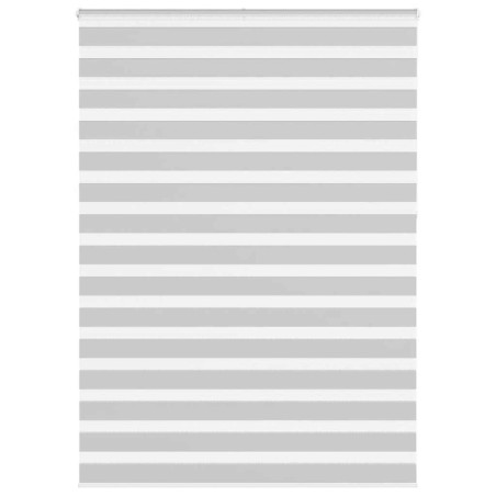Store zèbre gris clair largeur du tissu 160,9 cm polyester 