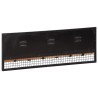 Porte-manteaux mural 90x11x30 cm bois massif de manguier 