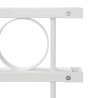 Panneau de clôture en acier blanc 1,7 x 1,2 m 