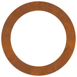 Jardinier en Acier Corten Acier corten Grand Durable 