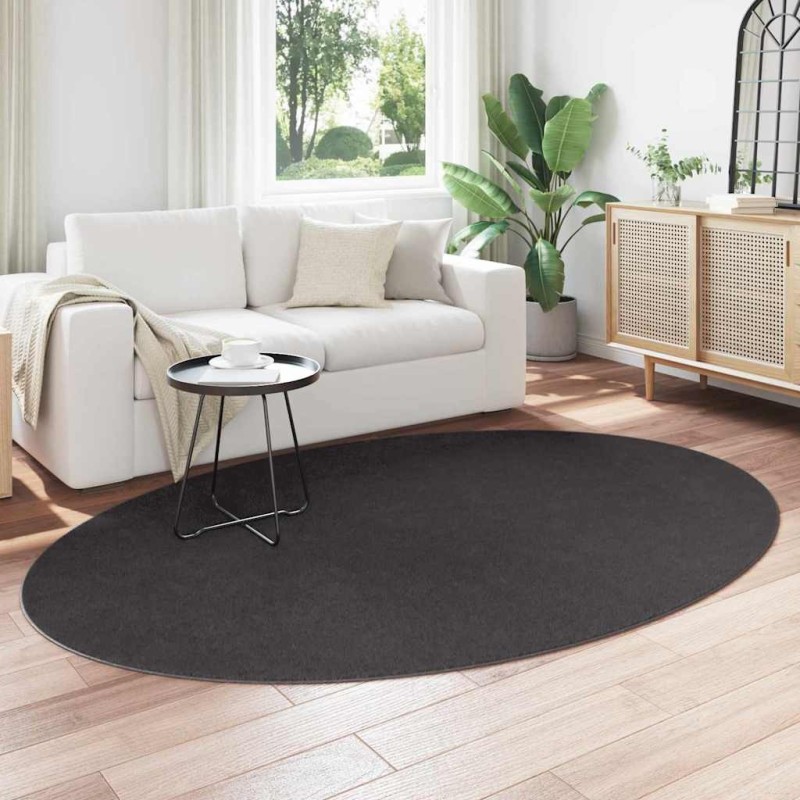 Tapis Anthracite 160 x 230 cm Polyester 