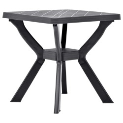 Table de bistro Anthracite 70x70x72 cm Plastique 