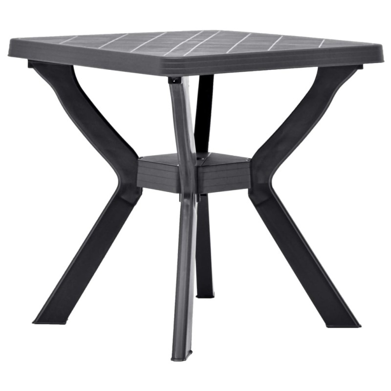 Table de bistro Anthracite 70x70x72 cm Plastique 