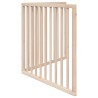 Barrière pour chien pliable 2 panneaux 160 cm bois de peuplier 