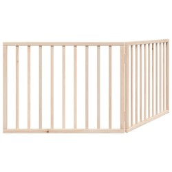 Barrière pour chien pliable 2 panneaux 160 cm bois de peuplier 