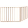 Barrière pour chien pliable 2 panneaux 160 cm bois de peuplier 