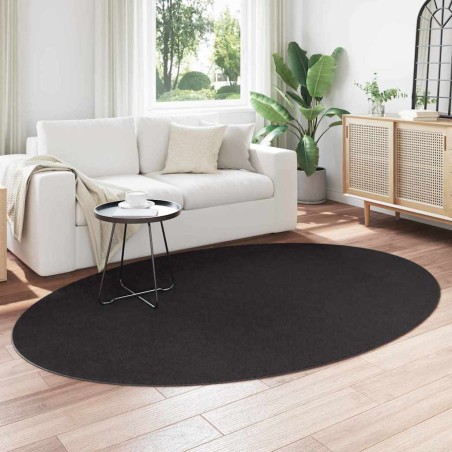 Tapis Noir 160 x 230 cm 100% Polyester 
