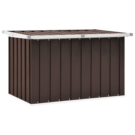 Boîte de rangement de jardin Marron 109x67x65 cm 