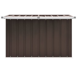 Boîte de rangement de jardin Marron 109x67x65 cm 