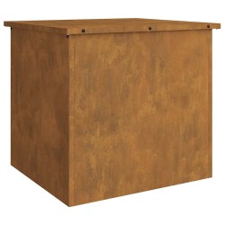 Boîte de Rangement Extérieure Marron 55 x 50.5 x 50 cm 