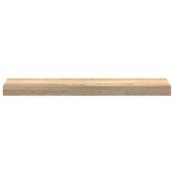 Appuis de fenêtre 2 pcs bois de chêne massif non traité 