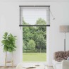 Store de Fenêtre avec des rideaux Autre Noir 110 x 220 cm Aluminium 