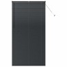Store de Fenêtre avec des rideaux Autre Noir 110 x 220 cm Aluminium 