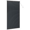 Store de Fenêtre avec des rideaux Autre Noir 110 x 220 cm Aluminium 