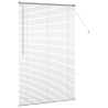 Store de Fenêtre avec des rideaux Autre Argenté 80 x 130 cm Aluminium 