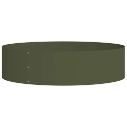 Pots verts olives Vert olive Métal Grand 