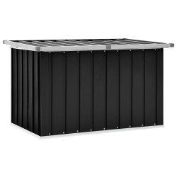 Boîte de rangement de jardin Anthracite 109x67x65 cm 