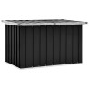Boîte de rangement de jardin Anthracite 109x67x65 cm 