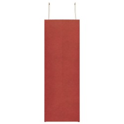 Sacs en papier 50 pcs avec poignées rouge 45x17x48 cm 