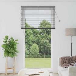 Store de Fenêtre Gris foncé 110 x 220 cm Aluminium 