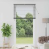 Store de Fenêtre Gris foncé 110 x 220 cm Aluminium 