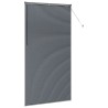Store de Fenêtre Gris foncé 110 x 220 cm Aluminium 
