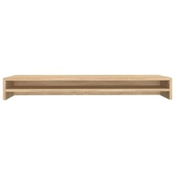 Support de moniteur Chêne Sonoma 100 x 24 x 13 cm Aggloméré 