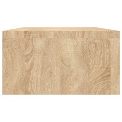 Support de moniteur Chêne Sonoma 100 x 24 x 13 cm Aggloméré 
