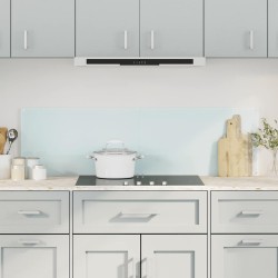Dosserets de cuisine 2 pcs blanc 70x50 cm verre trempé 