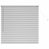 Store de Fenêtre avec des rideaux Argenté 80 x 130 cm Aluminium 
