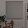 Store de Fenêtre avec des rideaux Argenté 80 x 130 cm Aluminium 