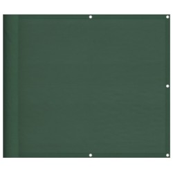 Écran de balcon vert foncé 90x800 cm 100% polyester oxford 