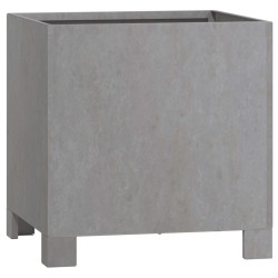 Jardinière avec pieds Rouillé 32x30x33 cm Acier corten 