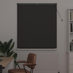 Store de Fenêtre Gris foncé 80 x 130 cm Aluminium 