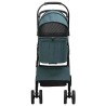 Poussette Pliante pour Animaux Réglable Vert 81 x 47 x 99 cm 