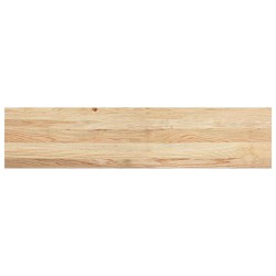 Marches d'escalier 2 pcs non traité bois de chêne massif 