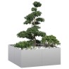 Jardinière 100x100x40 cm acier galvanisé 