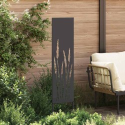 Panneau décoratif de jardin Noir 32 x 140 cm 