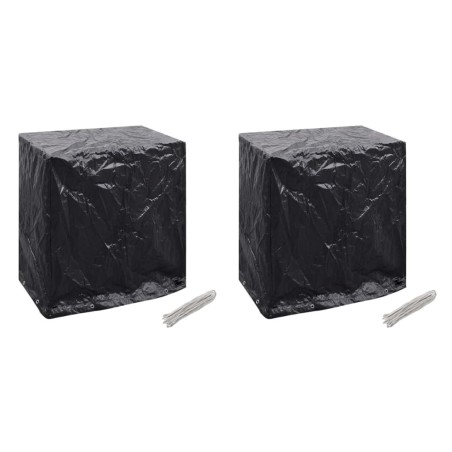 Housses de salon de jardin 2pcs Table de ping-pong 160x55x182cm 