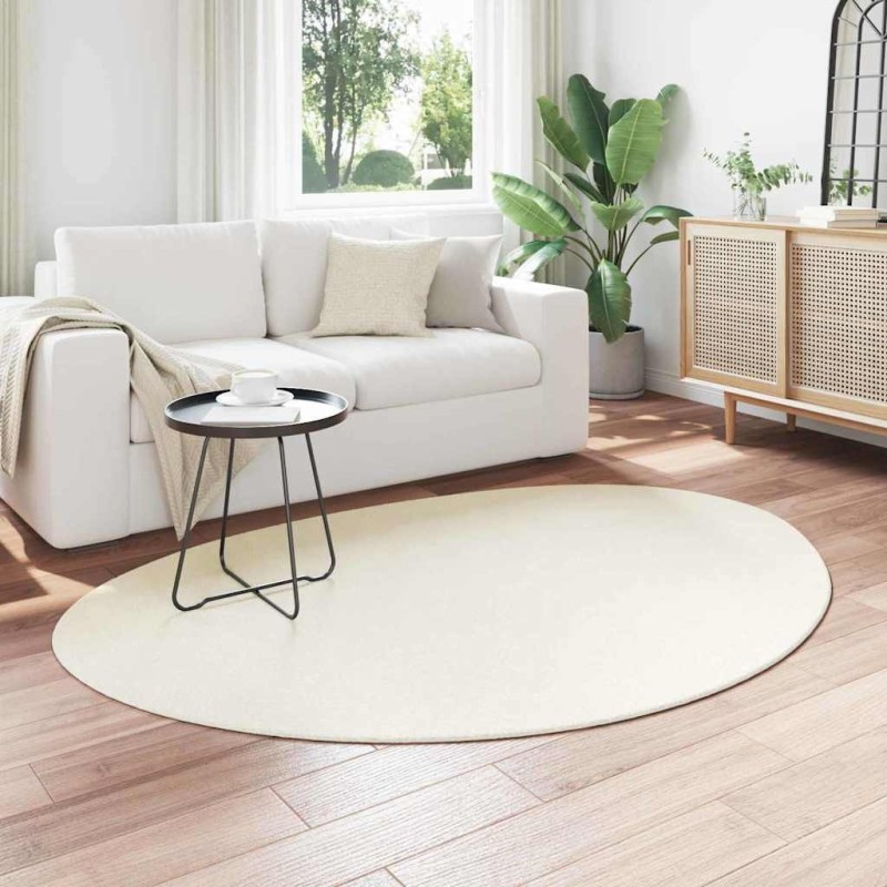 Tapis Crème 120 x 170 cm Laine 