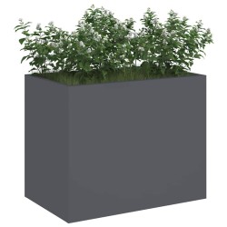Cache-pot de jardin Anthracite 50 x 32 x 40 cm 