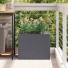 Cache-pot de jardin Anthracite 50 x 32 x 40 cm 
