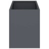 Cache-pot de jardin Anthracite 50 x 32 x 40 cm 